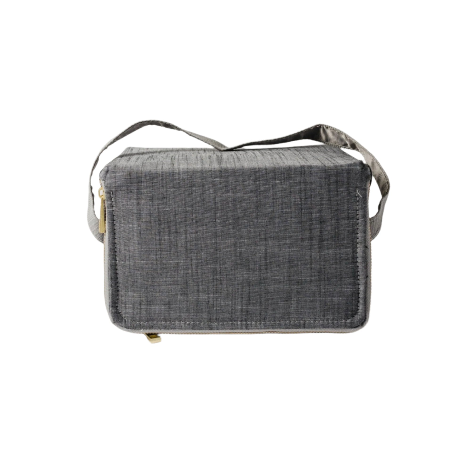 Grey Chambray Lunch Box