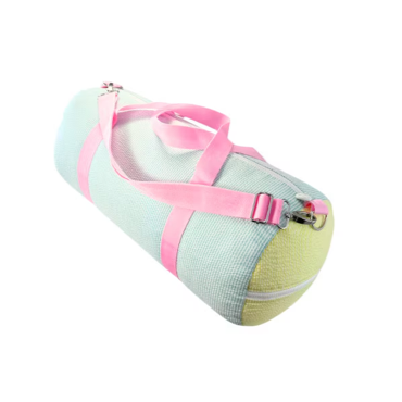 1989 Seersucker Weekend Duffel