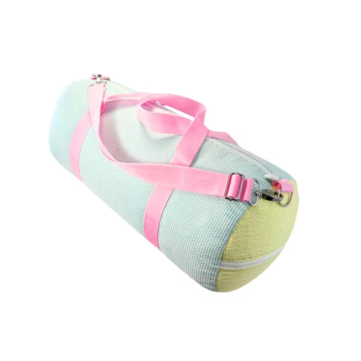 Seersucker Weekend Duffel Bag