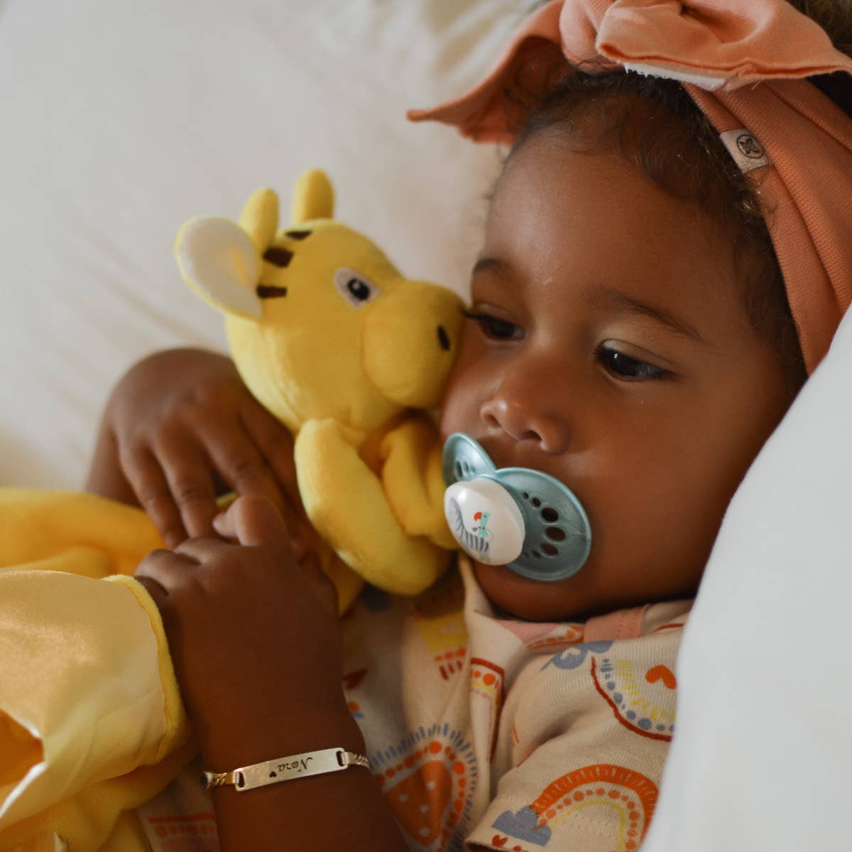 Giraffe Lovey Security Blanket