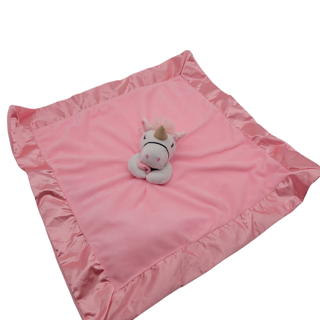 Unicorn Lovey Security Blanket