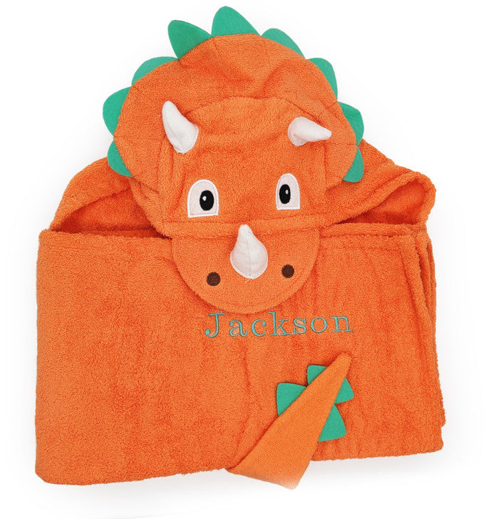 Dinosaur Hooded Towel