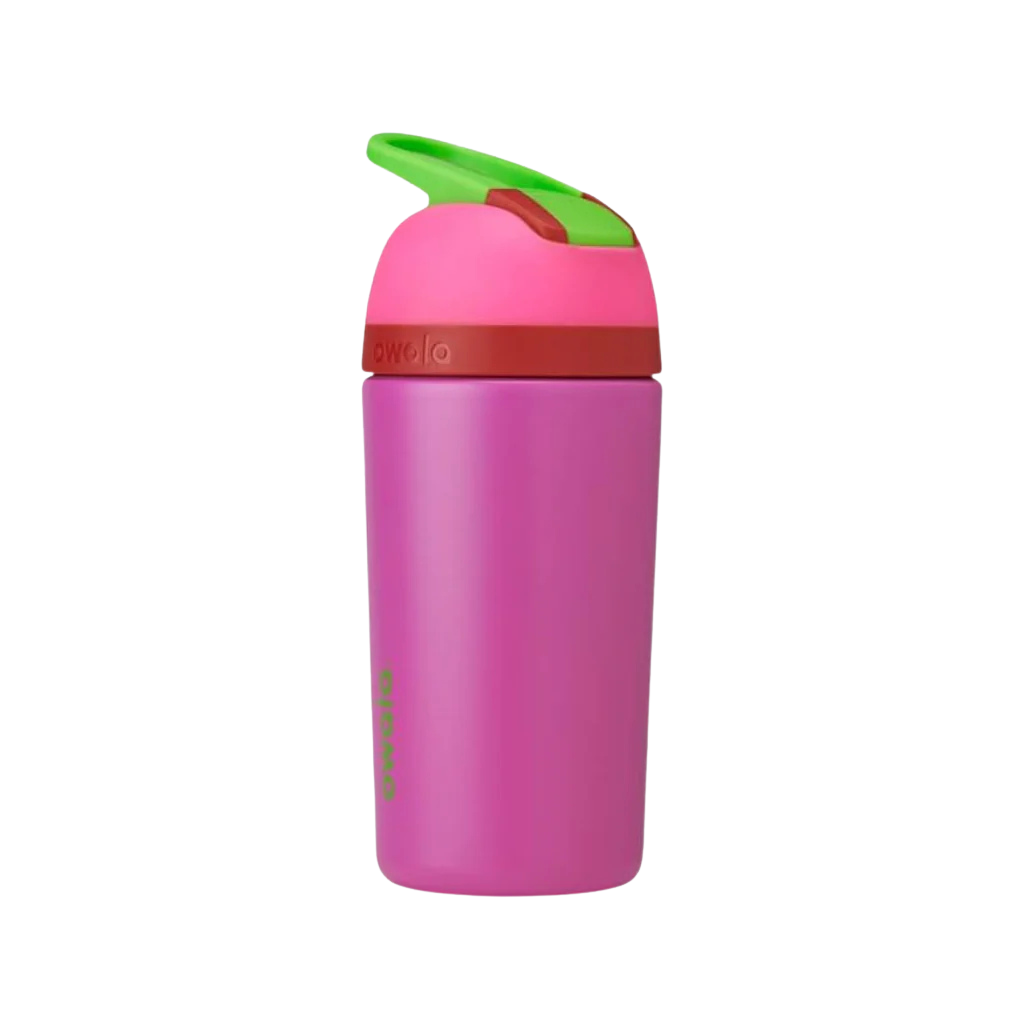 Owala Kids Flip Insulation Stainless Steel Water Bottle with Straw