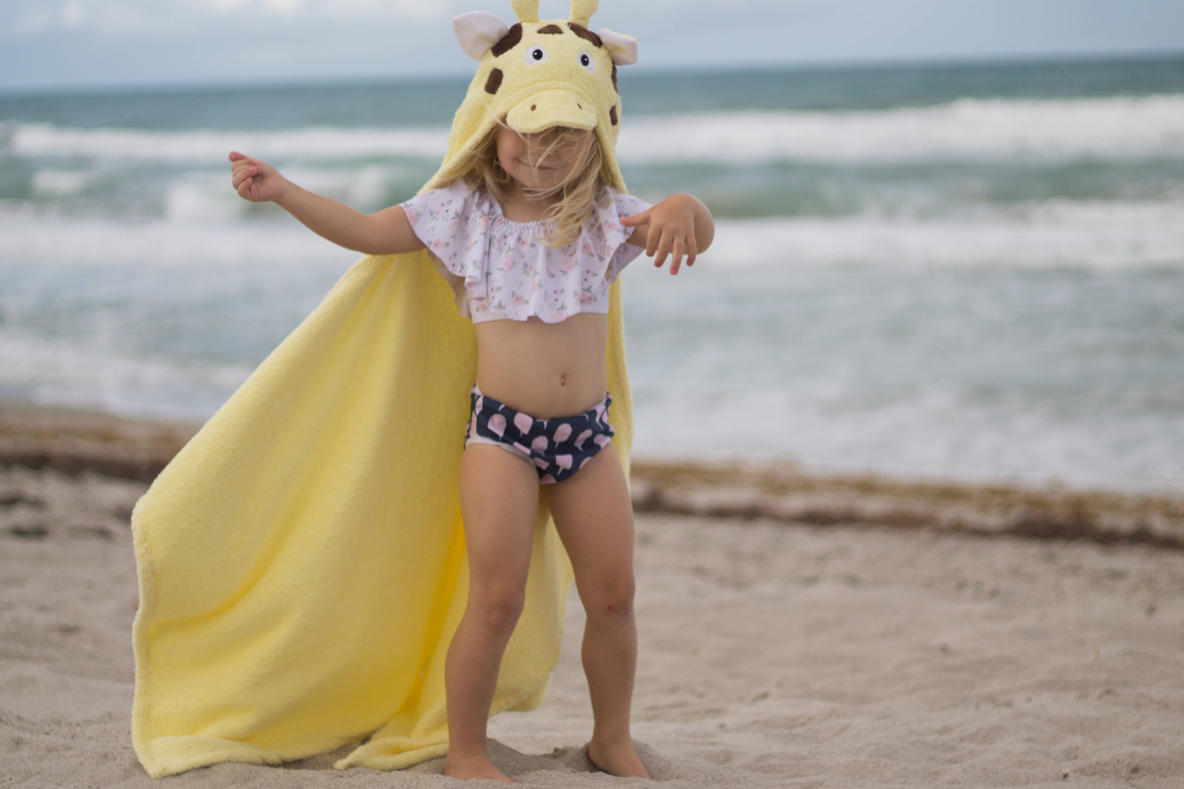 Giraffe Hooded Towel