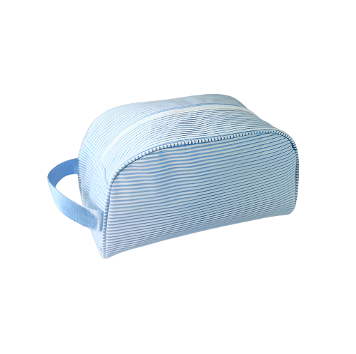 Baby Blue Preppy Stripe Traveler