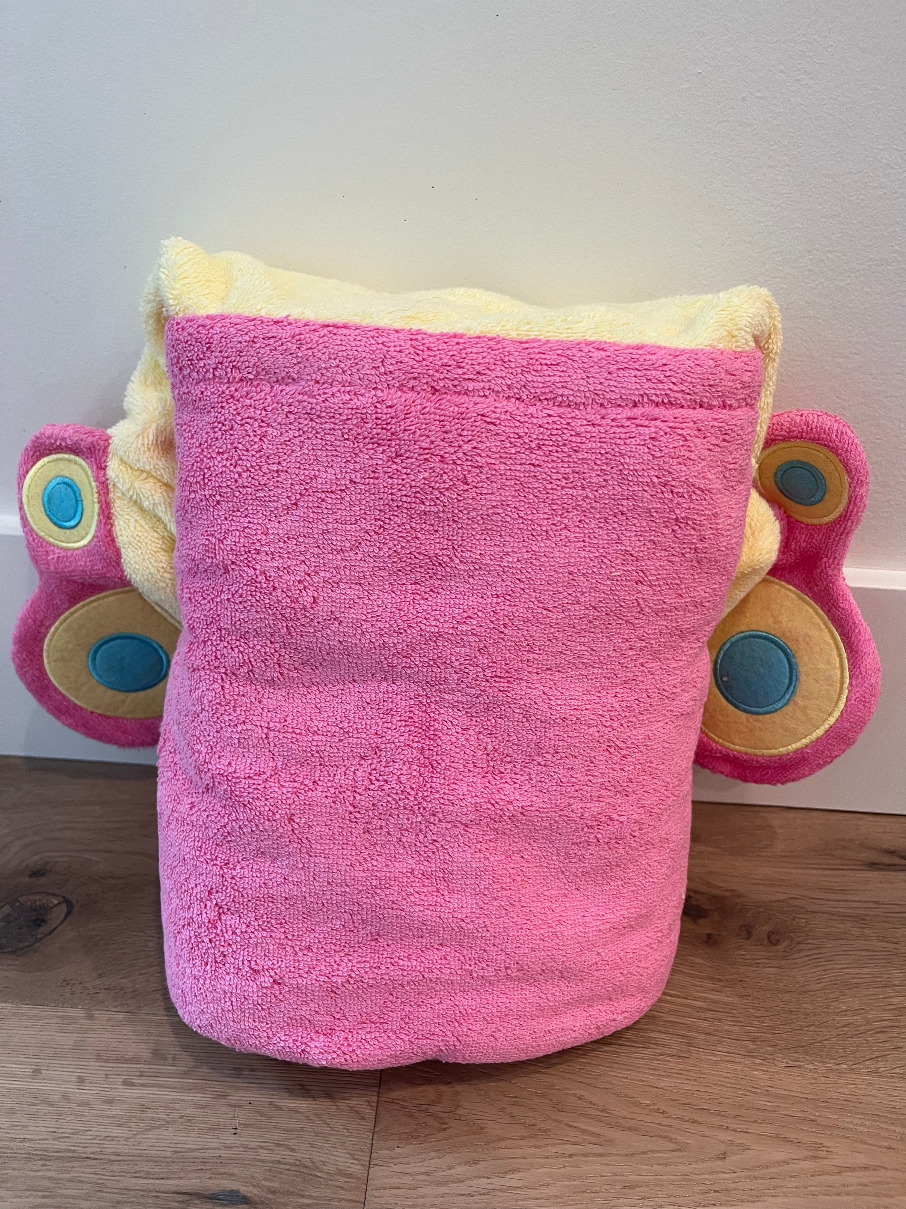 Butterfly Hooded Towel