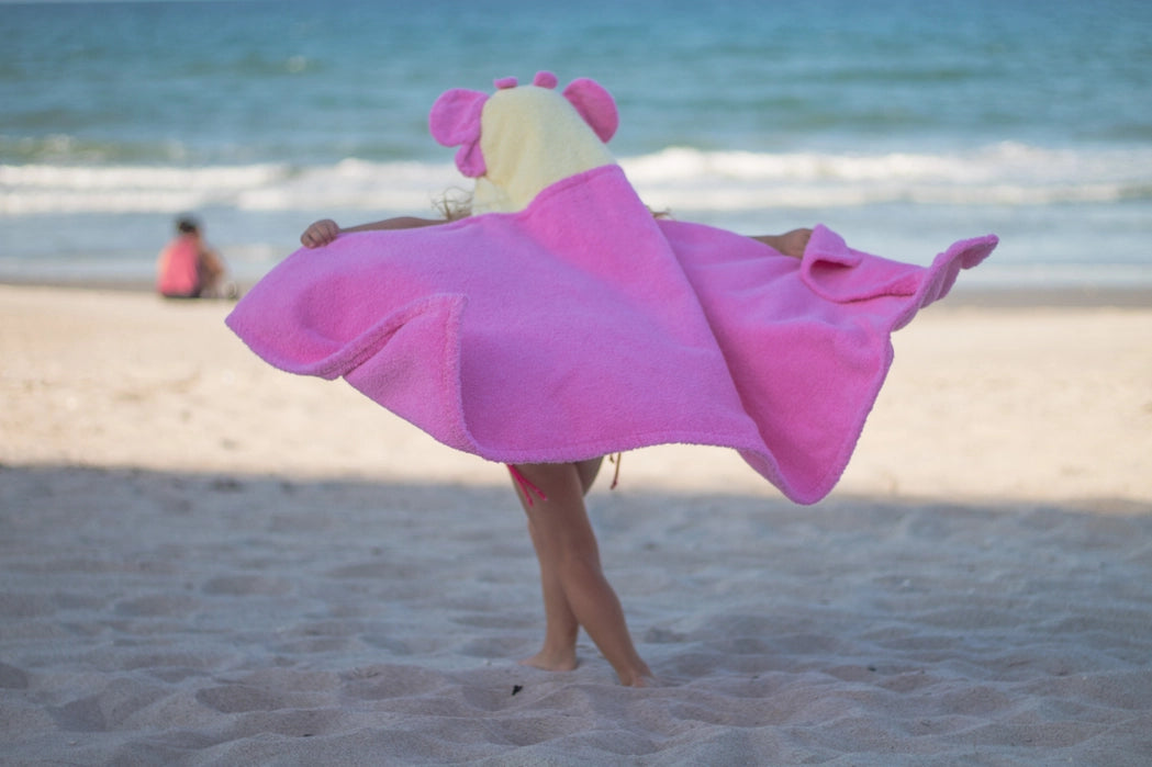 Butterfly Hooded Towel