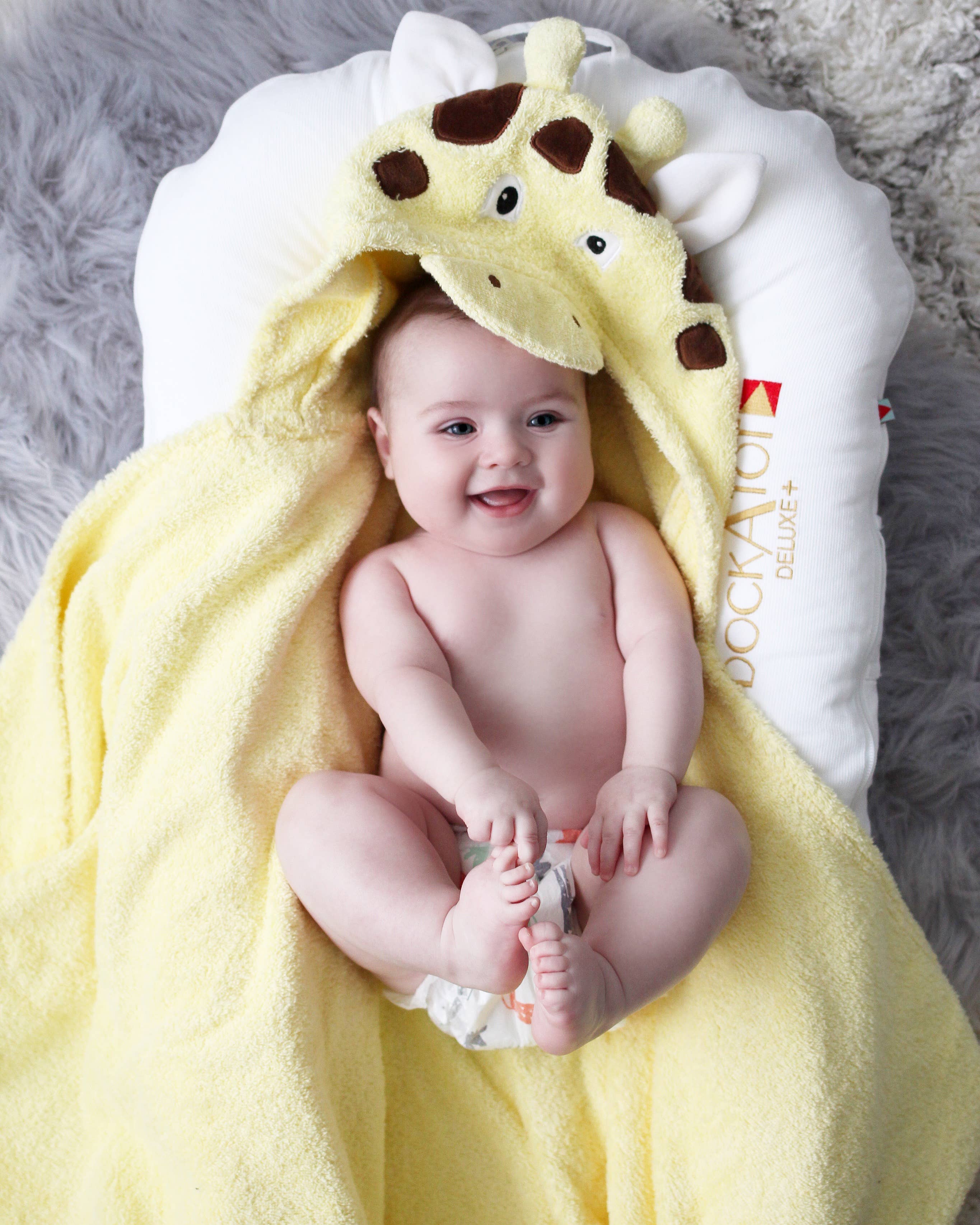 Giraffe Hooded Towel