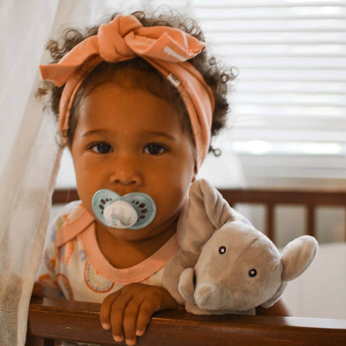 Elephant Lovey Security Blanket