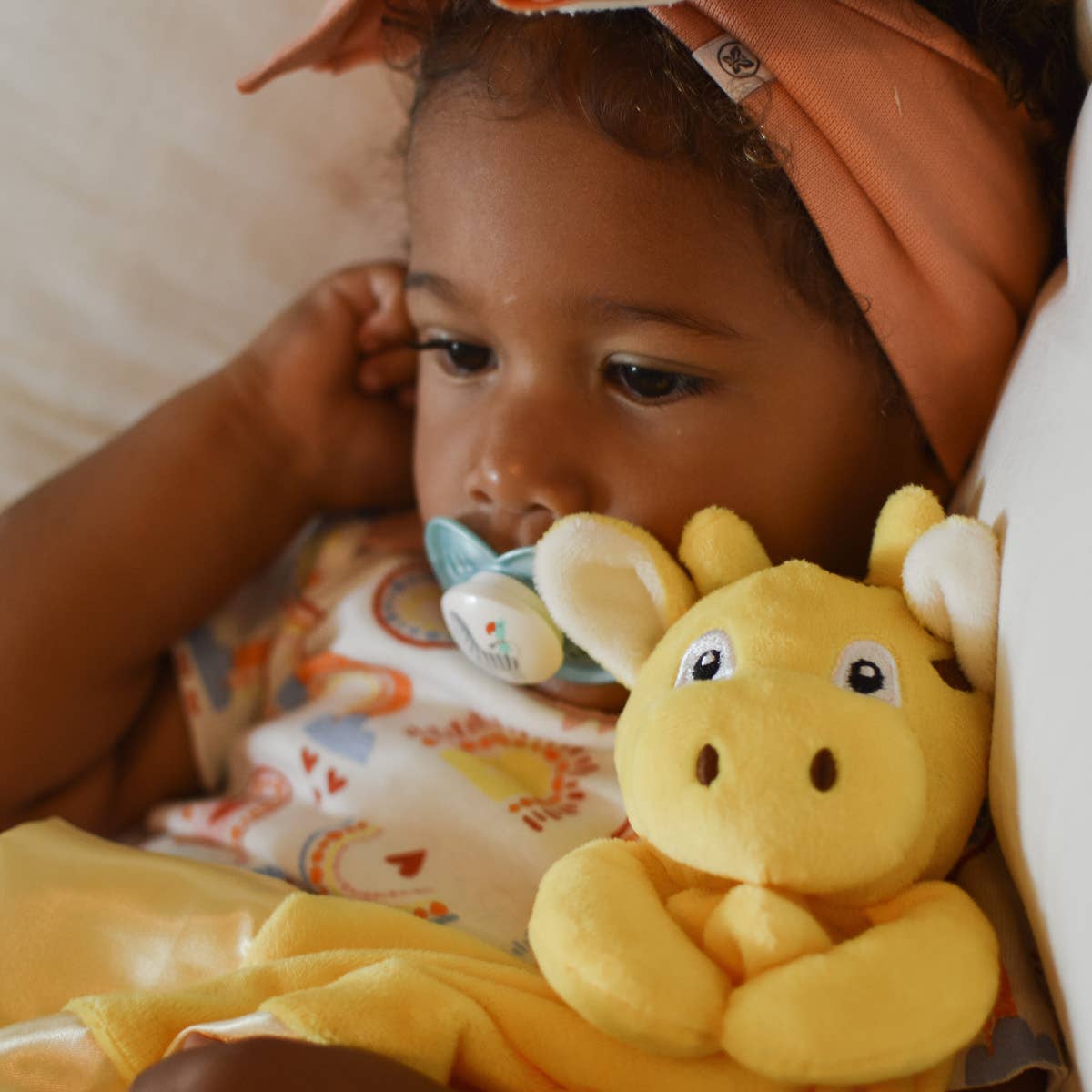 Giraffe Lovey Security Blanket