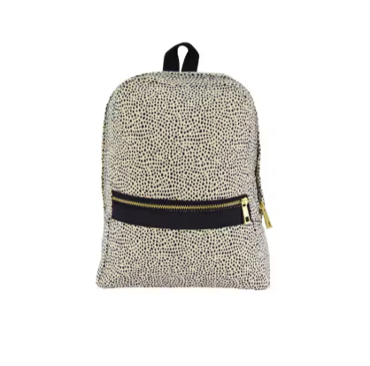 Cheetah Seersucker Small Backpack