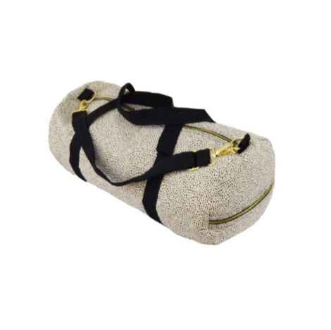 Cheetah Seersucker Weekend Duffel