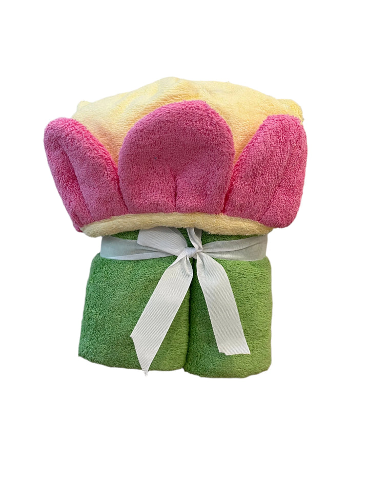 Flower Hooded Towel