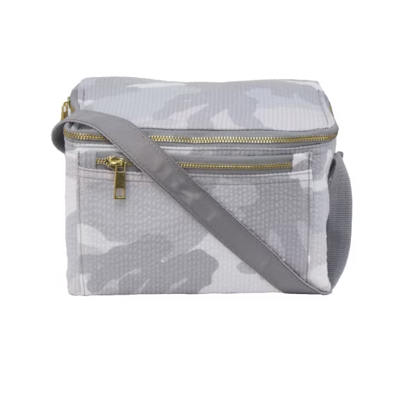 Snow Camo Seersucker Lunch Box