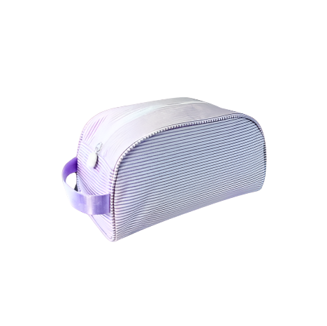 Lilac Preppy Stripe Traveler