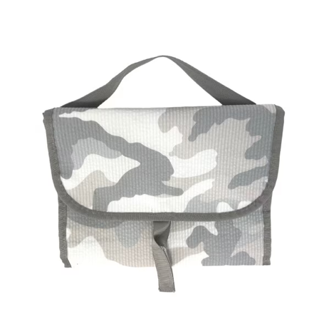 The Hang Around Snow Camo Seersucker